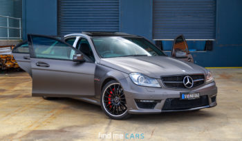 2011 Mercedes-Benz C63 AMG Performance Package Plus full