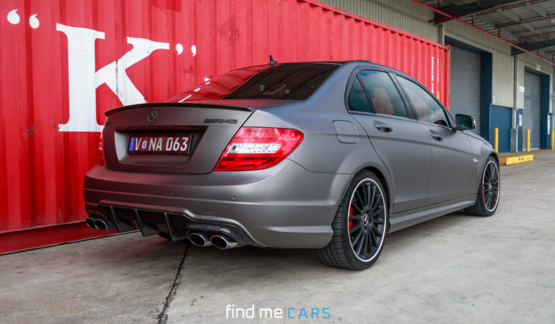 2011 Mercedes-Benz C63 AMG Performance Package Plus full