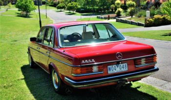 1981 Mercedes-Benz 280E W123 full