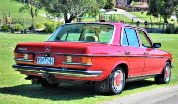 1981 Mercedes-Benz 280E W123 full