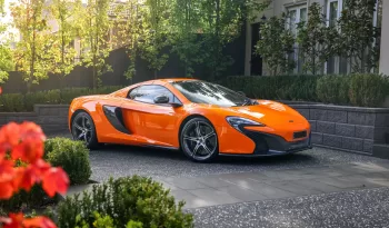 McLaren 650S Spider in Tarocco Orange full