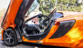 McLaren 650S Spider in Tarocco Orange full