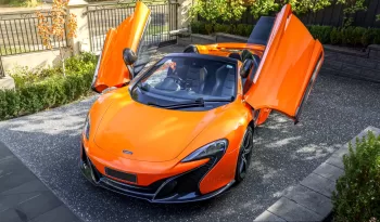 McLaren 650S Spider in Tarocco Orange full