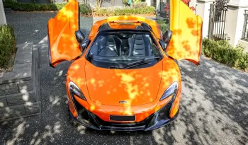 McLaren 650S Spider in Tarocco Orange full