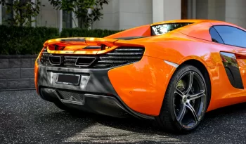 McLaren 650S Spider in Tarocco Orange full