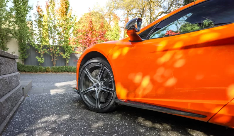 McLaren 650S Spider in Tarocco Orange full