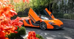 McLaren 650S Spider in Tarocco Orange